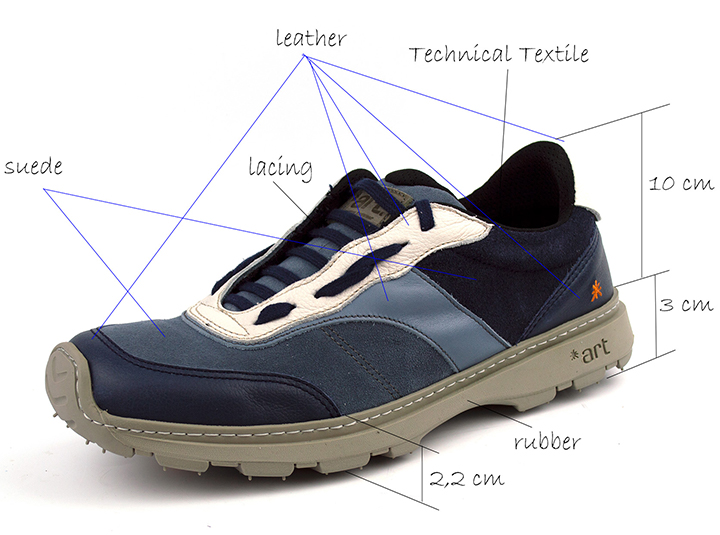 Art 1041 Link Multiblue Sneakers