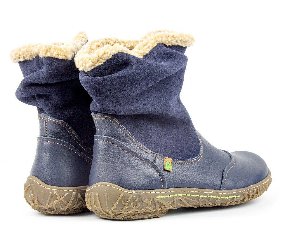 N758 El Naturalista Nido ocean - Warm women's ankle boots